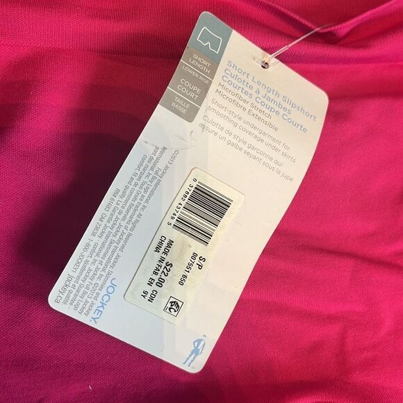 Jockey Skimmies Microfibre Slip Shorts-fuschia-small - Picture 3 of 3